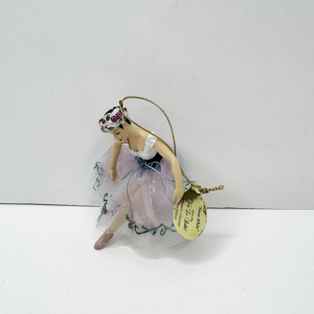 Ashton Drake Heirloom Ornament Vive Le Ballet Ballerina Snow White - Picture 4 of 8